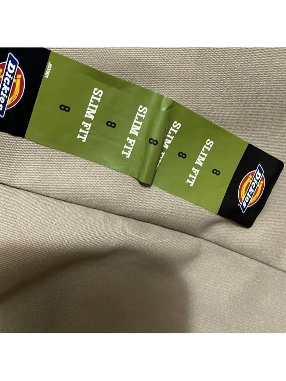 Dickies Boys’ Khaki Chinos Size 8
